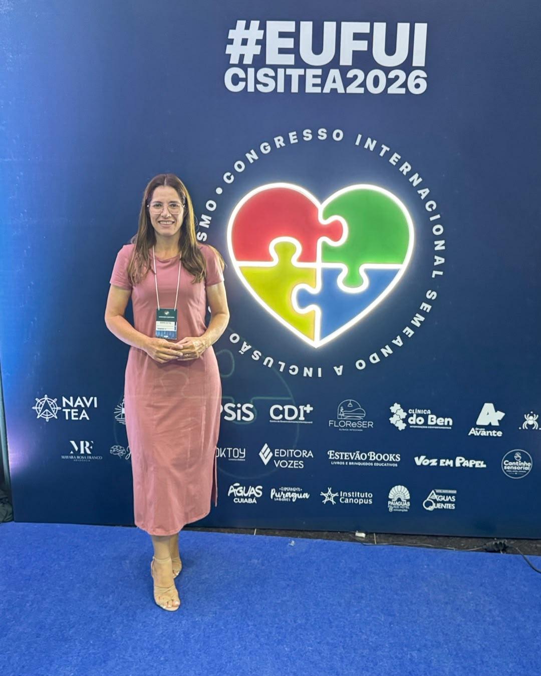 Débora Paz no Congresso Internacional Semeando a Inclusão sobre Autismo (CISITEA 2026)